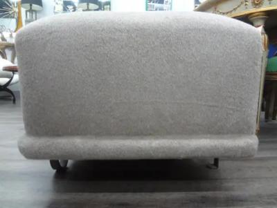 Gilbert Poillerat French Art Deco Wrought Iron Bench Attributed to Gilbert Poillerat