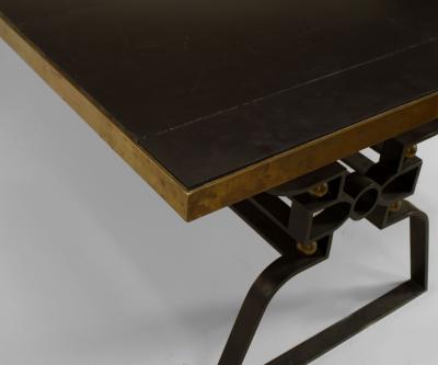 Gilbert Poillerat French Post War Design 1950s Iron Dining Table