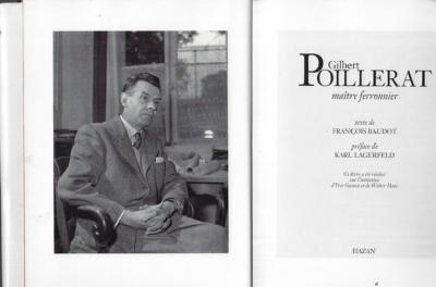 Gilbert Poillerat Gilbert Poillerat pair of gilt iron tables