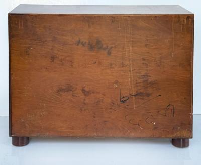 Gilbert Rohde 1940s Cabinets or Nightstands Manner of Gilbert Rohde Pair