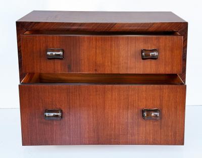 Gilbert Rohde 1940s Cabinets or Nightstands Manner of Gilbert Rohde Pair