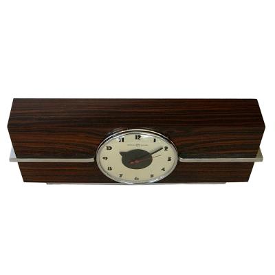 Gilbert Rohde Art Deco Rosewood Clock Gilbert Rohde for Herman Miller
