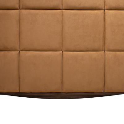 Gilbert Rohde Gilbert Rohde Chic Pair of Chests with Upholstered Drawer Fronts 1940s