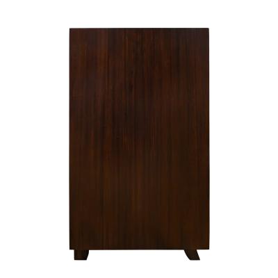 Gilbert Rohde Gilbert Rohde Chic Pair of Chests with Upholstered Drawer Fronts 1940s