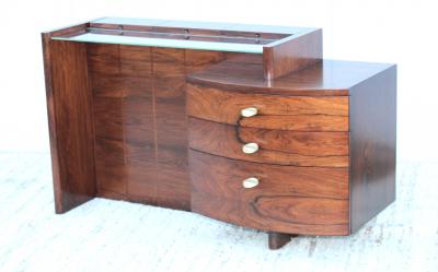 Gilbert Rohde Gilbert Rohde For Herman Miller Rosewood Vanity