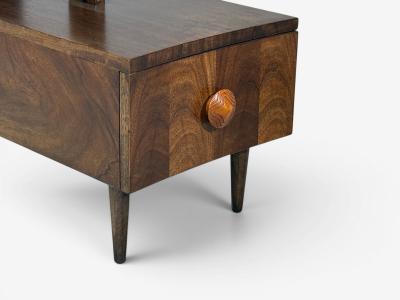 Gilbert Rohde Gilbert Rohde Rare Paldao End Tables Walnut USA 1940s
