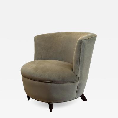 Gilbert Rohde Gilbert Rohde Round Back Slipper Chair