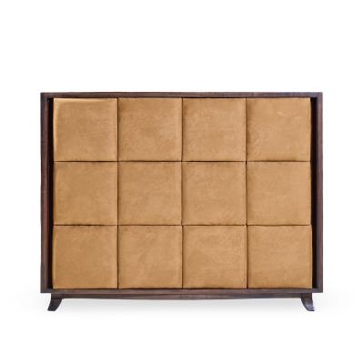Gilbert Rohde Gilbert Rohde for Herman Miller Model 4140 Upholstered Chest Dresser Pair