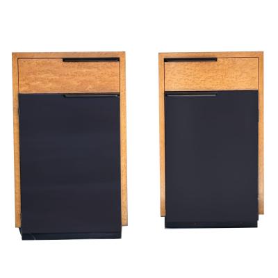 Gilbert Rohde Gilbert Rohde for Herman Miller Rare Pair of Night Stands 1936