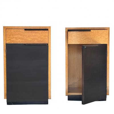 Gilbert Rohde Gilbert Rohde for Herman Miller Rare Pair of Night Stands 1936