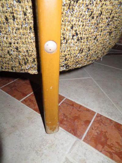 Gilbert Rohde Lovely Pair of Gilbert Rohde Style Slipper Chairs Mid Century Modern