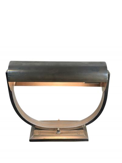 Gilbert Rohde MODERNIST CHROME ART DECO LAMP