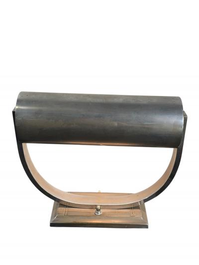 Gilbert Rohde MODERNIST CHROME ART DECO LAMP