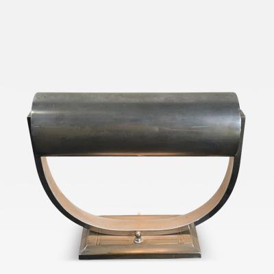 Gilbert Rohde MODERNIST CHROME ART DECO LAMP