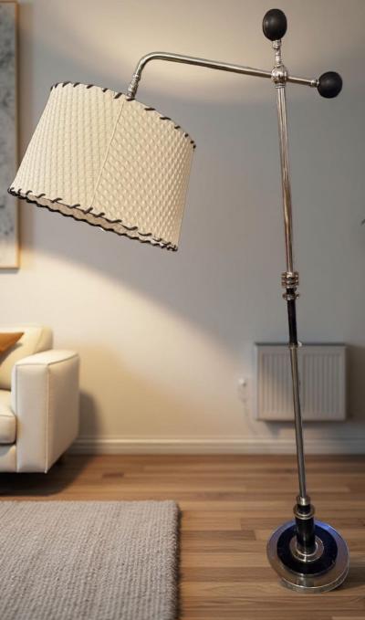Gilbert Rohde Modernist Art Deco Floor Lamp Attributed to Gilbert Rohde 1930s
