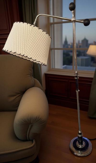 Gilbert Rohde Modernist Art Deco Floor Lamp Attributed to Gilbert Rohde 1930s