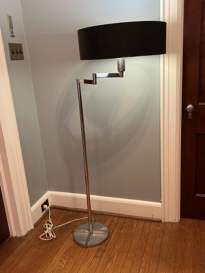 Gilbert Rohde RARE MODERNIST ART DECO FLOOR LAMPS BY GILBERT ROHDE