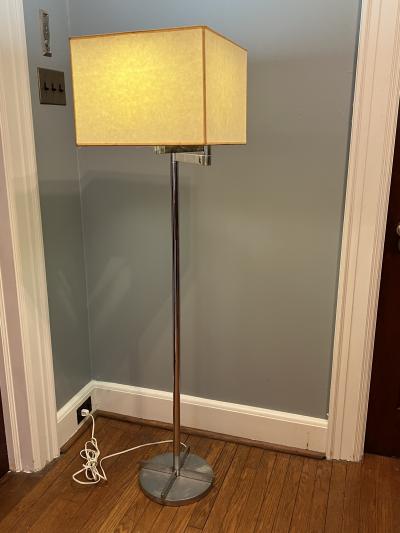 Gilbert Rohde RARE MODERNIST ART DECO FLOOR LAMPS BY GILBERT ROHDE