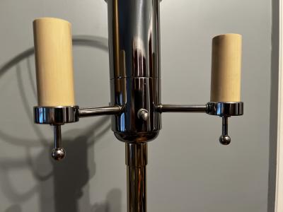 Gilbert Rohde RARE PAIR OF ART DECO FLOOR LAMPS BY GILBERT ROHDE