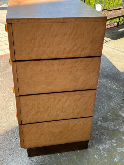 Gilbert Rohde RARE PAIR OF STREAMLINE ART DECO GILBERT ROHDE CABINETS FOR HERMAN MILLER