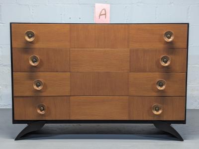 Gilbert Rohde Rare Pair of Gilbert Rohde Dressers Model 4010 by Herman Miller