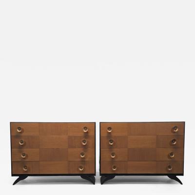 Gilbert Rohde Rare Pair of Gilbert Rohde Dressers Model 4010 by Herman Miller