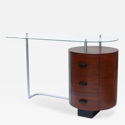 Gilbert Rohde Rare1934 Art Deco Floating Desk by Gilbert Rohde for Herman Miller