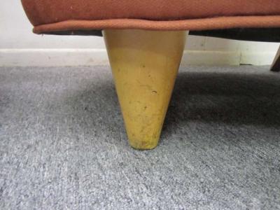 Gilbert Rohde Whimsical Pair of Gilbert Rohde Style 1940s Slipper Chairs Mid Century Modern