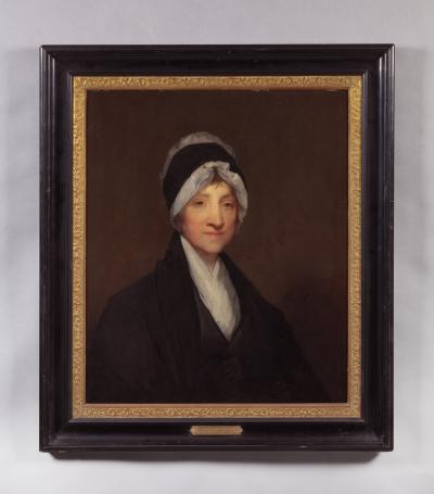 Gilbert Stuart PAIR OF PORTRAITS OF GEORGE AND MARY CHANNING GIBBS