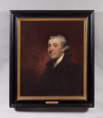 Gilbert Stuart PAIR OF PORTRAITS OF GEORGE AND MARY CHANNING GIBBS