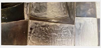 Gilbert Valentin Large decorative panel Gilbert Valentin Vallauris France circa 1960