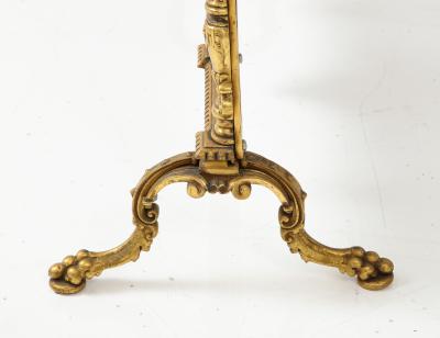 Gild Brass French Rococo Revival Fire Screen 1900 France