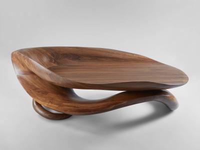 Gildas Berthelot L INFINI COFFEE TABLE WALNUT 