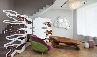 Gildas Berthelot L INFINI COFFEE TABLE WALNUT 