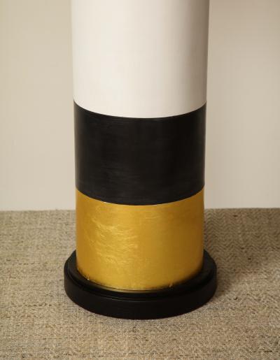 Gilded Column Table Lamp
