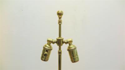 Gilded Floor Lamp Attributed to Albert Hadley