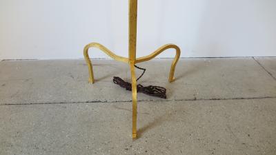 Gilded Floor Lamp Attributed to Albert Hadley