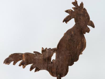 Gilded Fragment Rooster