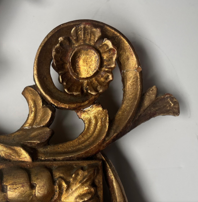 Gilded Neoclassical Gilt Mirror Mid 20th Century