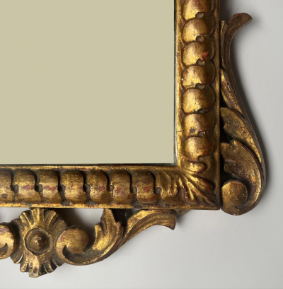 Gilded Neoclassical Gilt Mirror Mid 20th Century