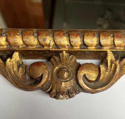 Gilded Neoclassical Gilt Mirror Mid 20th Century