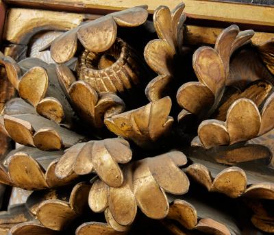 Gilded Overhead Panel Rama 