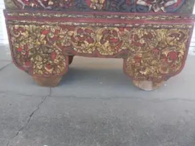 Giled Wedding Coffer