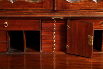 Giles Grendey Giles Grendey Mahogany Bureau Bookcase