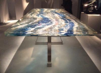 Gilles Charbin Gilles Charbin Large dining table in three parts 1975
