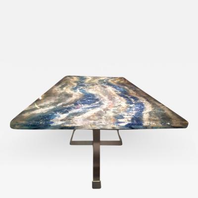 Gilles Charbin Gilles Charbin Large dining table in three parts 1975