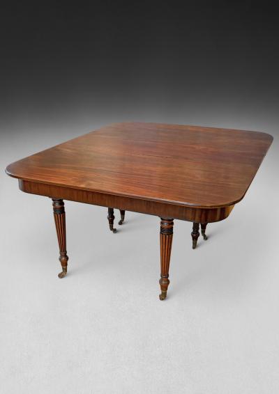 Gillows Regency Mahogany Imperial Extending Dining Table