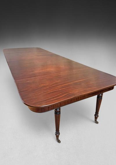 Gillows Regency Mahogany Imperial Extending Dining Table