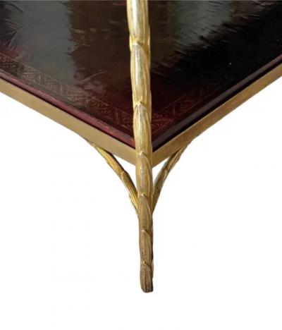 Gilt Bronze Lacquer Low Table