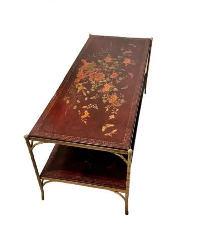 Gilt Bronze Lacquer Low Table